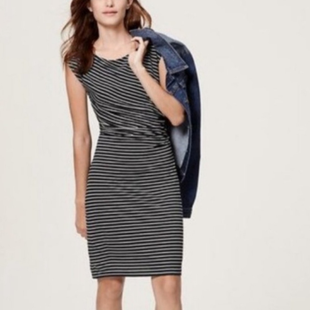 Loft striped dress